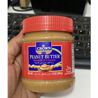 Bơ đậu phộng creamy 340gr hiệu crown canada - date 21/09/2024
