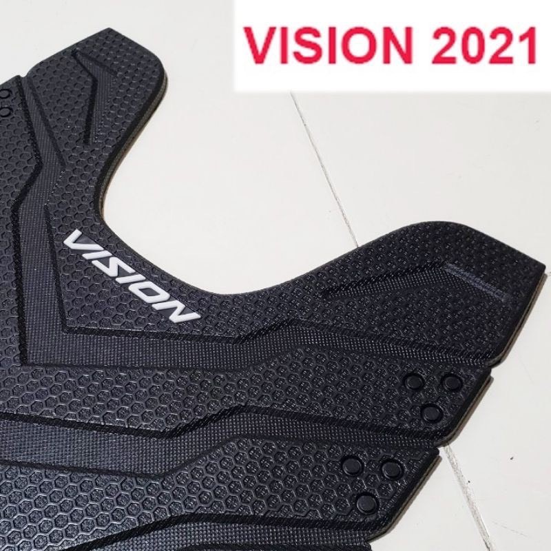 Thảm cao su lót chân xe máy Vision 2021-2024 thảm indo dầy