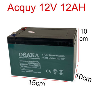 Acquy 12v 12ah dùng cho bình xịt điện, loa kéo