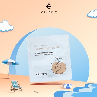  Sample Kem Dưỡng Trắng Da Célefit Peach Beam Real Tone-up Cream 1g