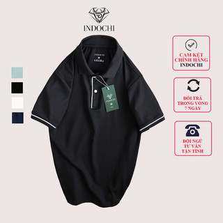  Áo thun POLO nam cổ bẻ vải cá sấu Cotton trẻ trung màu - Áo polo INDOCHI