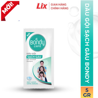 Dầu gội Bondy Care sạch gàu, giảm ngứa, dầu gội làm sạch da đầu giảm rụng lưu hương tự nhiên 5g Lixco Việt Nam Z1001