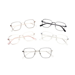 Gọng Kính Chất Liệu Kim Loại Dáng Đa Giác HMK Eyewear Thời Trang Sang Trọng - KL73011