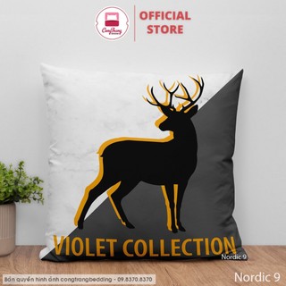 Gối Tựa Lưng Sofa NORDIC Tựa Lưng Văn Phòng Đệm ngồi bệt Văn Phòng  - Size 45cm x 45cm