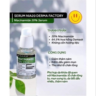 Serum Niacinamide 20% Derma Factory