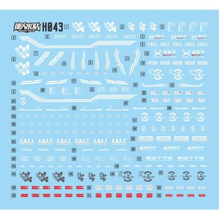 Đề can - Decal nước cho mô hình lắp ráp HGCE Blitz Gundam