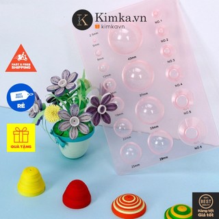 Khuôn, dụng cụ quilling tạo hình giấy 3d thủ công trang trí