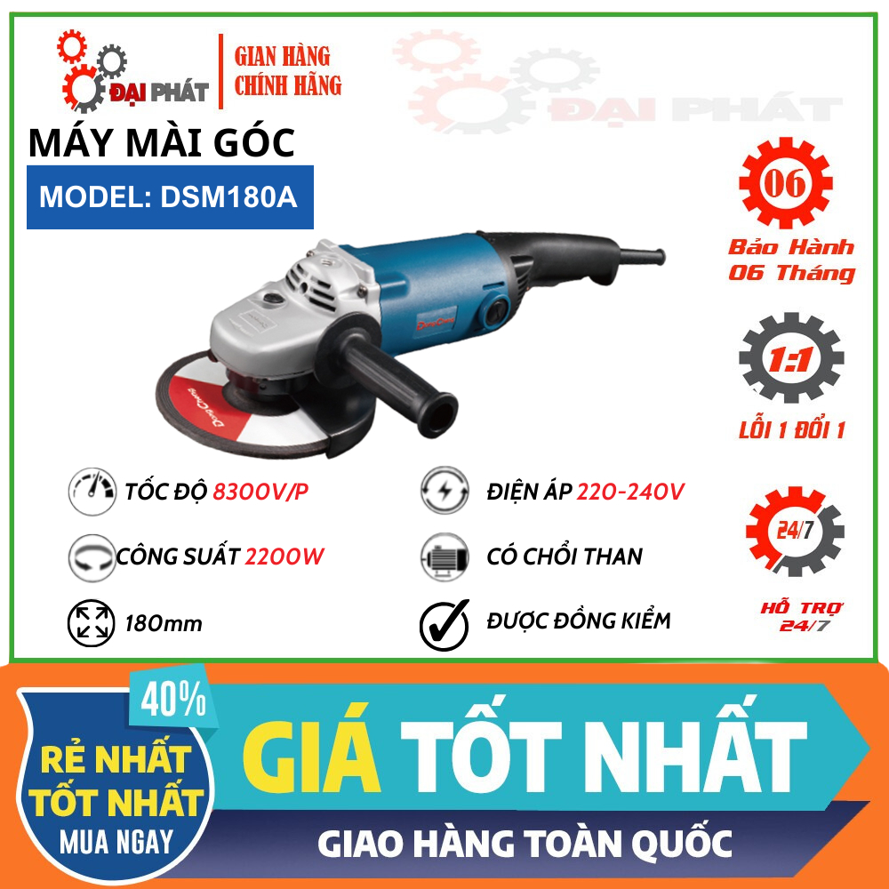 Máy Mài góc Dongcheng DSM 180A