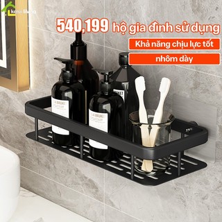 Kệ đựng đồ dán tường DION, giá đựng đồ nhiều ngăn, kệ giá nhà tắm cao cấp, kệ đựng đồ, giá treo