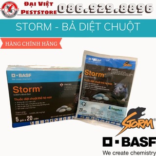 Combo 5 gói thuốc diệt chuột storm - bả chuột sinh học thế hệ mới