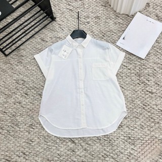 Áo sơ mi nữa một bên chất lanh lụa(VA8679)·