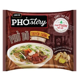 Phở bò story chinsu gói 72g