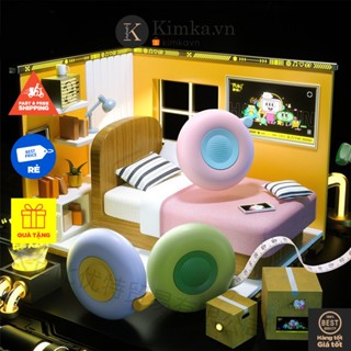 (665) Thước Dây Đo 2m Cuộn Tròn Mini Bỏ Túi Deli