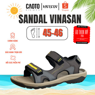 Giày Sandal Nam VinaSan Đi Mưa Gray Big Size 45 46 47 48