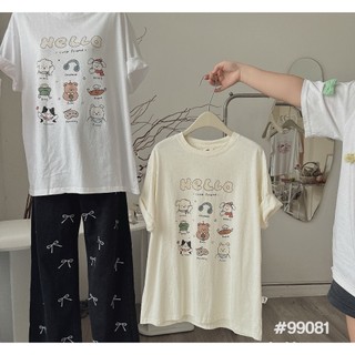 Áo Pull icon cute hello (99081) - MIDISTORE