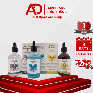 Serum HA, B5, VITAMIN C, Butiq Lab Hàn Quốc 100ml [CHÍNH HÃNG]