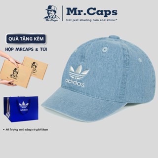 Mũ kết jean Adidas Full Box [Túi + Hộp] - Nón lưỡi trai nam nữ chất vải jean form unisex thời trang cao cấp Mrcaps BKA10