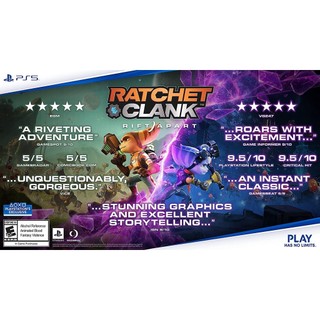 Đĩa Game Ratchet & Clank: Rift Apart PS5