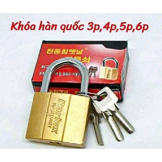 Ổ khóa vàng nhiều size