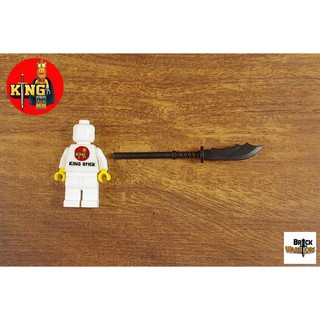 Brickwarriors naginata phụ kiện đồ chơi lego