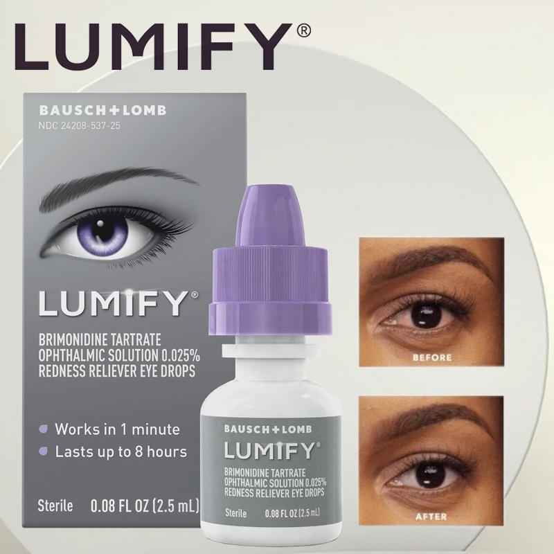 nhỏ mắt LUMIFY Redness Reliever Eye Drops 0.08 Ounce (2.5mL)