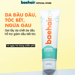 Ttbc da đầu, tẩy da chết da đầu hỗ trợ giảm dầu, bết ngứa tóc Baehair Scrubie (gel gội không silicon)