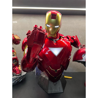 (Hàng có sẵn)  Mô hình tượng bán thân IronMan MK6 tỷ lệ 1:2 bản đẹp