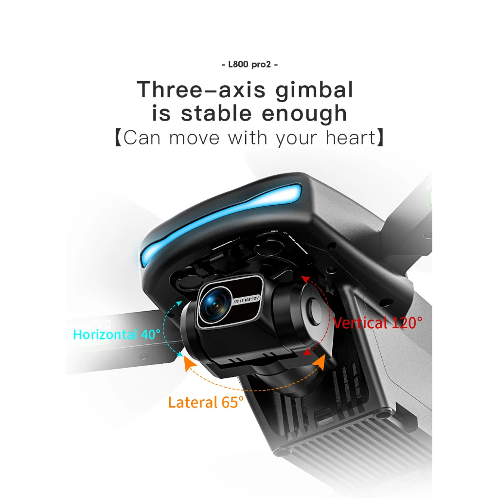 FLYCAM L800 PRO 2 +GPS+CHỐNG RUNG 3 TRỤC+HỖ TRỢ THẺ SD | BigBuy360 - bigbuy360.vn