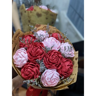 Bó hoa giấy nhún 13 bông