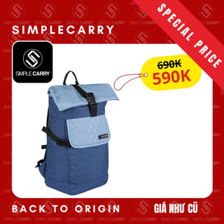 Balo Hàn Quốc Easyopen 3 màu L.Navy/Blue