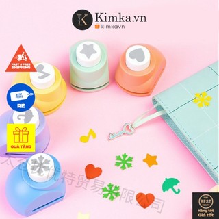 Dụng cụ bấm, dập giấy, đục lỗ giấy tạo hình deli
