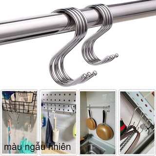 Combo 10 móc treo chữ s loại nhỏ treo đồ đă năng, móc treo, móc đồ đa năng