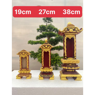 Bài vị _ cửu huyền thất tổ  giả gỗ 19cm-27cm-38cm | Tượng Phật Hoa Tiên