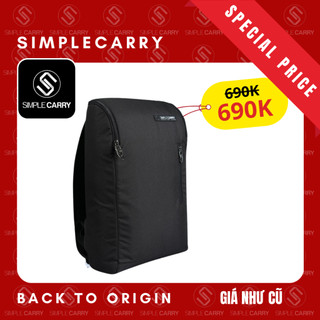 Balo thời trang nam nữ, đi học, đi làm trượt nước cao cấp simplecarry k3
