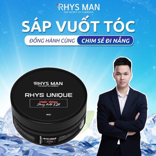 Sáp vuốt tóc nam RHYS MAN giữ nếp tạo kiểu tự nhiên Rhys Unique 80g