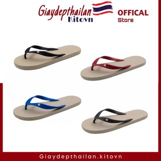 Dép kẹp , tông lào , cao su non cao cấp thái lan nam nữ kito ap93 size 37-42