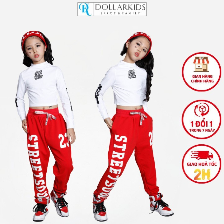 Đồ Bộ Thu Đông Cho Bé Gái Hãng Dollarkids