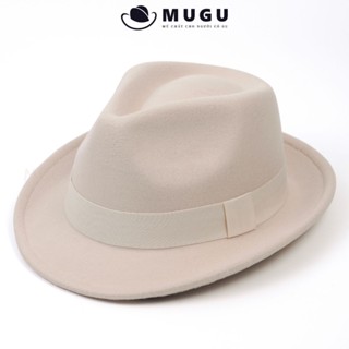 Mũ Phớt Nam Trung Niên FN44 Dáng Trilby - Mũ Fedora Vành Ngắn Sang Trọng | MUGU