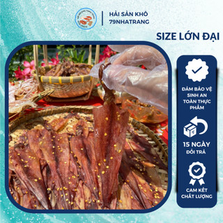 Mực tẩm mắm nhỉ ớt tỏi gói 500g dẻo mềm, thơm ngon size lớn, mực ngâm mắm nhỉ và mực sốt mắm nhỉ là Đặc sản 79Nha Trang