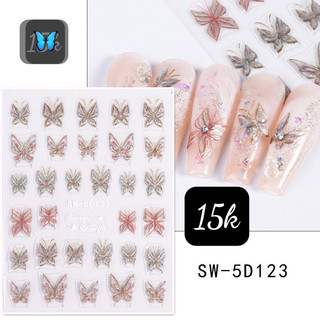 Sticker 5d in nổi hoạ tiết siêu xinh