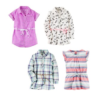 CHỌN MÀU Áo váy bé gái xuất dư xịn vải 100% cotton thô mát kiểu dáng xinh xắn, dễ phối cùng legging (bán rời) shop NEM