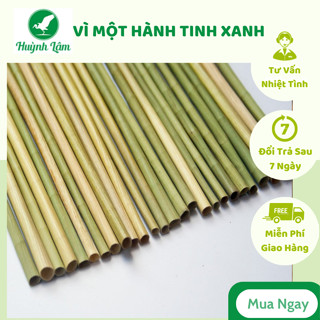 Ống hút cỏ bàng khô LOẠI 1 - Grass Straw - 500 ống