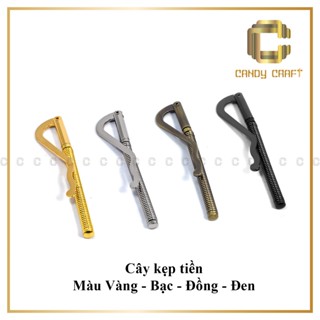 Cây kẹp tiền - phụ kiện làm túi xách