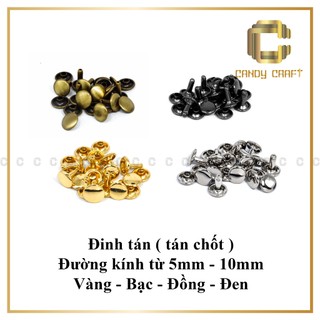Đinh tán - tán chốt - phụ kiện làm túi xách