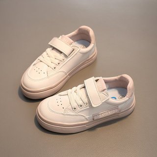 Babaya giày trẻ em sneaker thể thao trắng hồng siêu nhẹ 21015p