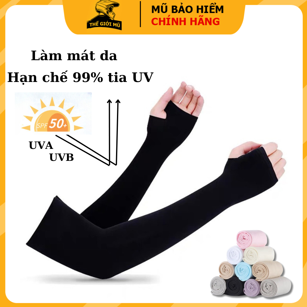 Găng tay chống nắng Let's Silim,tay áo chống nắng chống tia Uv 99%,găng tay thể thao co dãn đi xe đạp xe máy cho nam nữ
