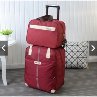  Vali kéo 20inch có bánh xe tay kéo tặng kèm túi xách - vali du lịch 