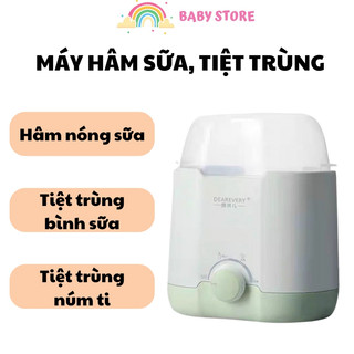Máy hâm sữa, ủ sữa, tiệt trùng bình sữa đa năng - máy hâm nóng, ủ ấm thức ăn cho bé tiện lợi dễ sử dụng