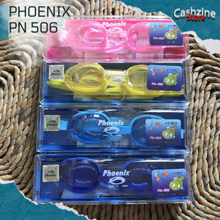 Kính bơi trẻ em, kính bơi PHOENIX Hàn Quốc chính hãng chống tia UV và sương mù PN-506