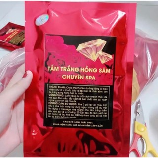Tắm Trắng Hồng Sâm Chuyên Dùng Cho Spa, Tắm Trắng body